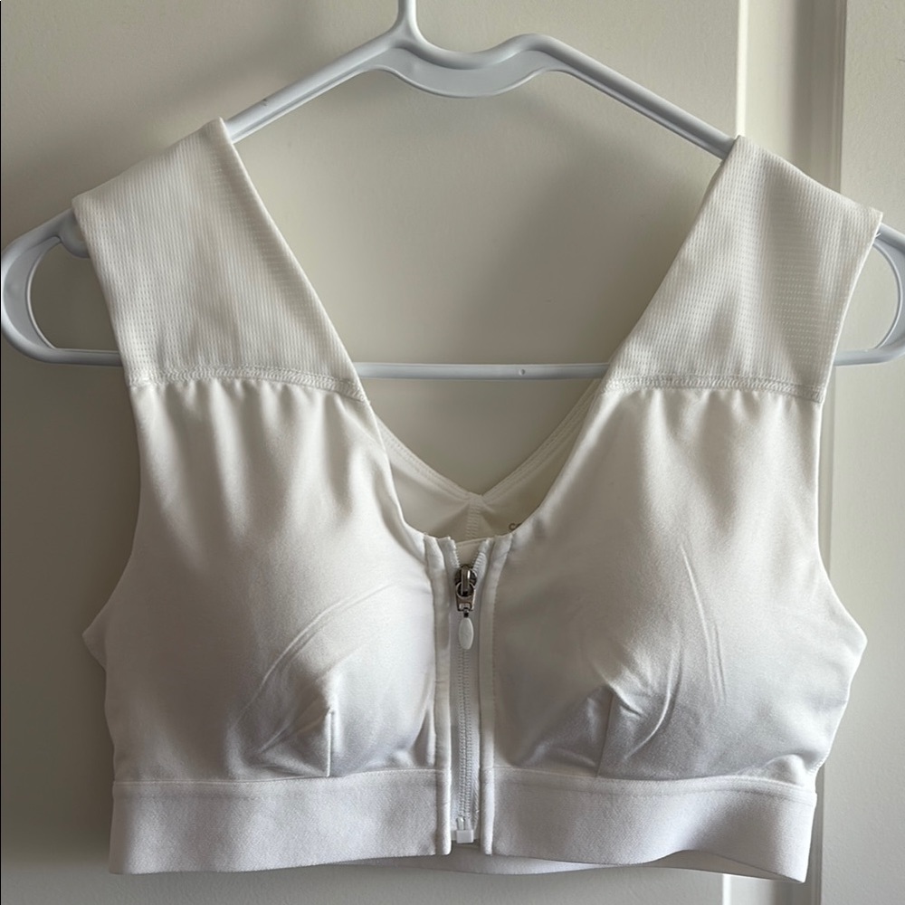 Copper life women’s M white sports bra